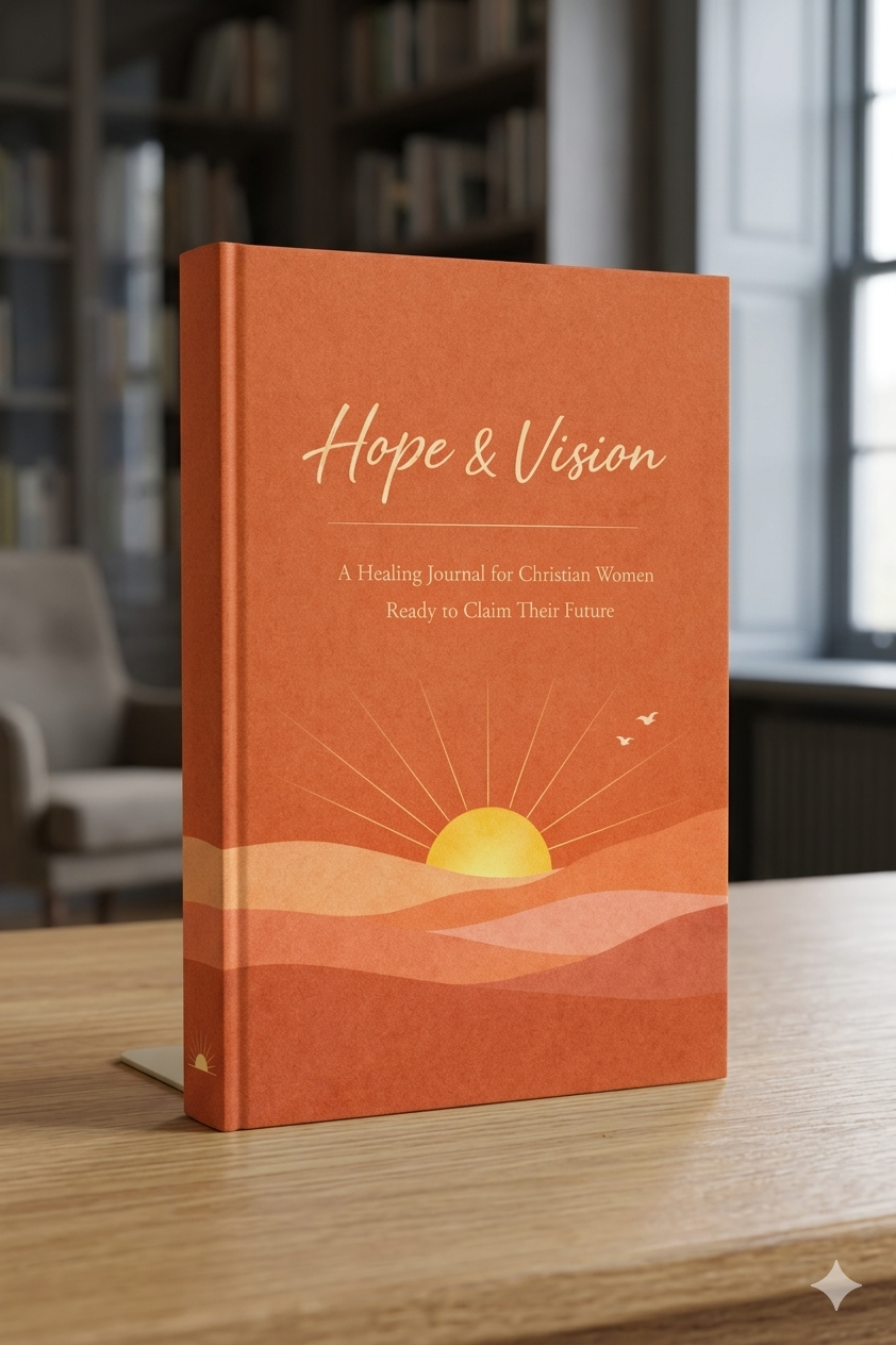 HOPE & VISION | A Healing Journal for Christian Women Ready to Claim Their Future