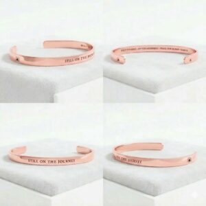 The Momentum Cuff | Still On The Journey Affirmation Bracelet